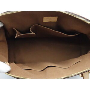 Louis Vuitton Brown Tivoli Leather Monogram Bag Shoulder